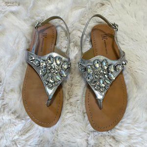 INC Rhinestone Sandals Size 7.5